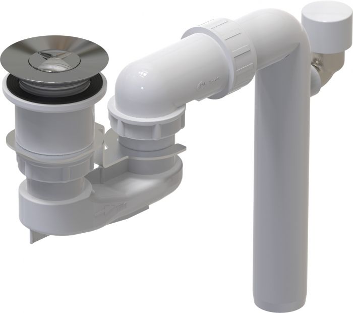 Zestaw przelowowo-odpływowy VILLEROY & BOCH WELLNESS ViFlow 300 215 x 115 mm chrom | U90953061