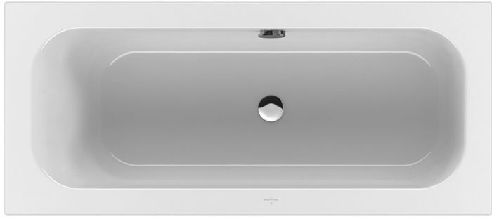Wanna akrylowa prostokątny VILLEROY & BOCH WELLNESS Loop & Friends Square Duo 1800 800 x 440 mm weiss alpin o prostokątnej formie wewnętrznej | UBA180LFS2V01