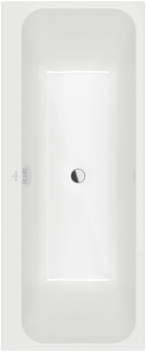 Wanna akrylowa prostokątna VILLEROY & BOCH WELLNESS Architectura 1750 x 750 x 415 mm weiss alpin  | UBA170ARE2V01