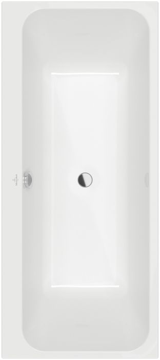 Wanna akrylowa prostokątna VILLEROY & BOCH WELLNESS Architectura 1700 x 700 x 415 mm weiss alpin  | UBA177ARE2V01