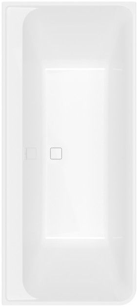 Wanna akrylowa prostokątny narożna duo VILLEROY & BOCH WELLNESS Collaro 1790 790 x 620 mm weiss alpin w komplecie: 1 x pasujący odpływ weiss alpin i przelew weiss alpin, 2 x rama każda z 2 nóżkami | UBA180COR9CR00VP01
