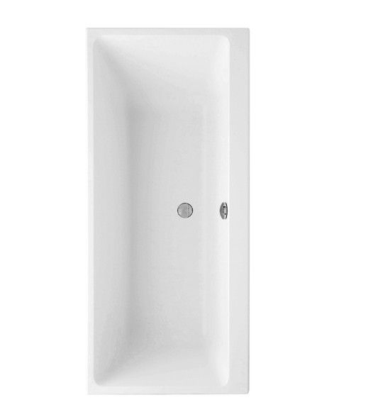 Wanna akrylowa prostokątny VILLEROY & BOCH WELLNESS Subway Duo 1800 800 x 480 mm weiss alpin | UBA180SUB2V01