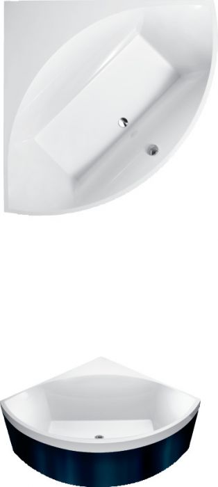 Wanna Quaryl symetryczny narożna VILLEROY & BOCH WELLNESS Squaro 1450 1450 mm weiss alpin | UBQ145SQR3V01