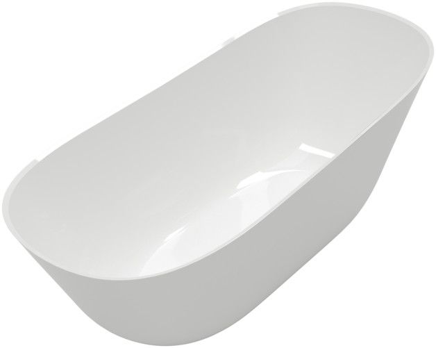 Wanna Quaryl owalny wolnostojąca Curved Edition VILLEROY & BOCH WELLNESS Theano 1700 750 x 640 mm stone white | UBQ170ANH7F200VRW