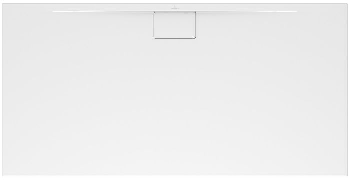 Architectura brodzik ceramiczny prostokątny z powierzchnią antypoślizgową MetalRim 170 x 90 x 48 cm biały