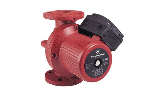 Pompa obiegowa bezdławnicowa z korpusem ze stali nierdzewnej, z przyłączem gwintowanym GRUNDFOS UPS 25-40 N 180 mm 230 V PN 10 | 96913060
