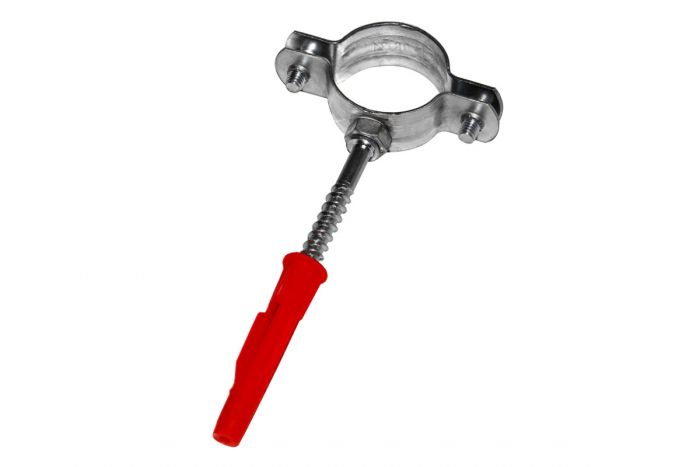 Obejma stalowa pojedyncza USZ_15 przetłoczenie 1/2" 18-22 mm