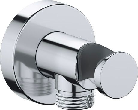 Przyłącze ścienne rozeta okrągła DURAVIT DN 15 chrom  | UV0630009010