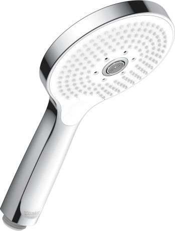 Słuchawka prysznicowa 3-strumieniowa DURAVIT okrągły d120 mm chrom | UV0650017010