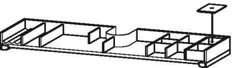 Organizer do szafek wewnętrzny maple DURAVIT L-Cube | UV982307878