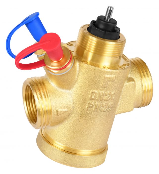 Zawór równoważąco-regulacyjny Kombi-PICV DN 25 z króćcami pomiarowymi PN 25 20…600kPa, 300…2700 l/h