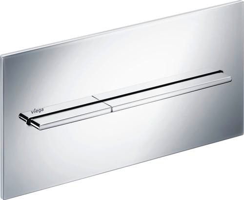 Płytka uruchamiająca do WC Visign for More 104 8354.1 241 x140 x22 mm aluminium chromowany