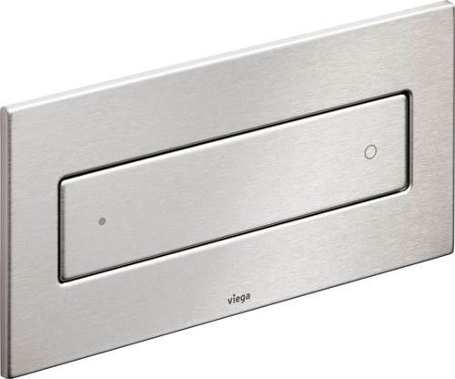 Płytka uruchamiająca VIEGA Visign for Style 12 8332.1 do WC stal szczotkowana 271 x 140 x 7 mm | 675608