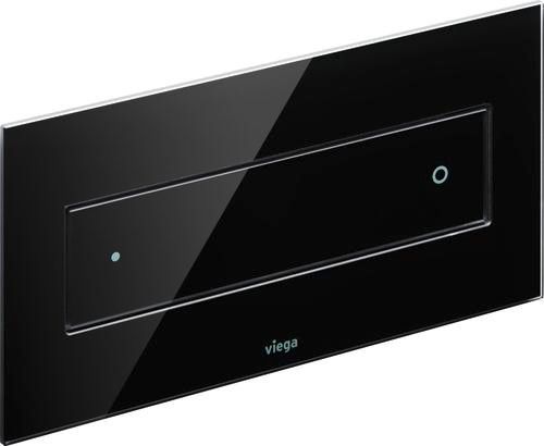 Płytka VIEGA Visign for Style 12 8332.1 do WC szkło barwione czarna 271 x 140 x 7 mm  | 687861