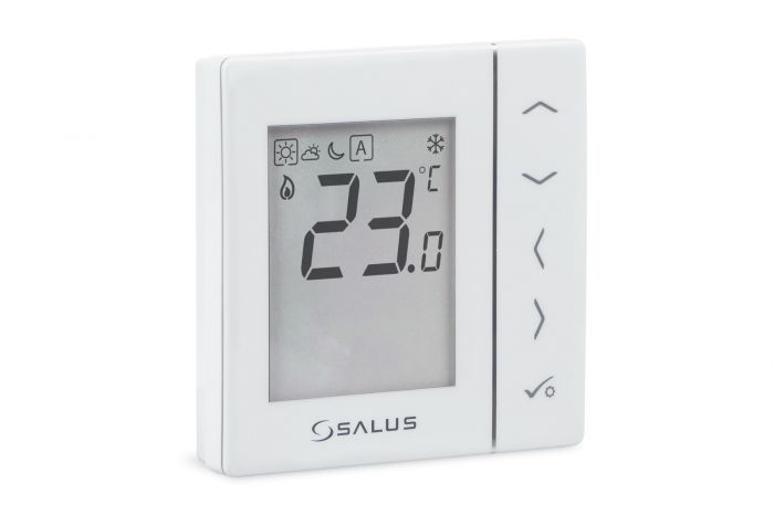 Regulator temperatury przewodowy, podtynkowy,cyfrowy dobowy AFRISO EXPERT NSB 230V VS35W | VS35W