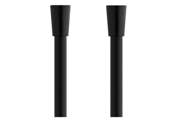 Wąż natryskowy VEDO PREMIO przyłącza 1/2" x 1/2" 1500 mm czarny mat | VSN6104150CZ