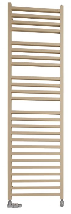 Grzejnik łazienkowy Vision QV-080-060-05 434 W 792x  600 x 90 mm RAL 9016 traffic white przyłącze S027  | QV08006005RAL9016
