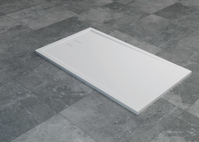 Brodzik półokrągły SANSWISS LIVADA W20AS 800 /10900 /1035 /10cm biały | W20AS08009004