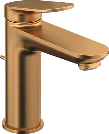 Bateria umywalkowa stojąca DURAVIT Wave 1-uchwytowa 1-otworowa DN 15 brąz szczotkowany | WA1020001004