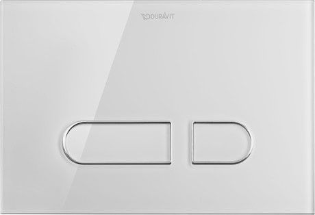 Przycisk spłukujący DURAVIT DuraSystem biały alpin | WD5002012000