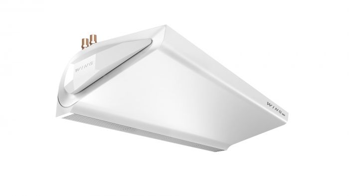 Kurtyna powietrzna z wymiennikiem wodnym x 225 x 465 mm VTS WING II W100 AC | 1428010250