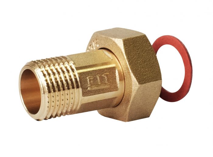 Złączka do wodomierza SKALAR z uszczelką L=37 mm