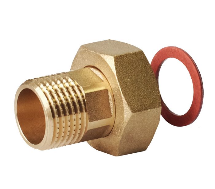 Złączka do wodomierza SKALAR z uszczelką L=30 mm