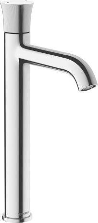 Bateria umywalkowa stojąca DURAVIT White Tulip 1-uchwytowa 1-otworowa DN 15 chrom | WT1040002010