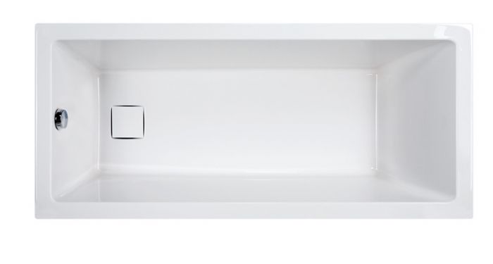Space Line WP/SPACE 75X170+SP wanna akrylowa prostokątny 1700 x 750 mm biała EW z systemem wodnym AQC4 z zestawem odpływowym ze stelażem SP