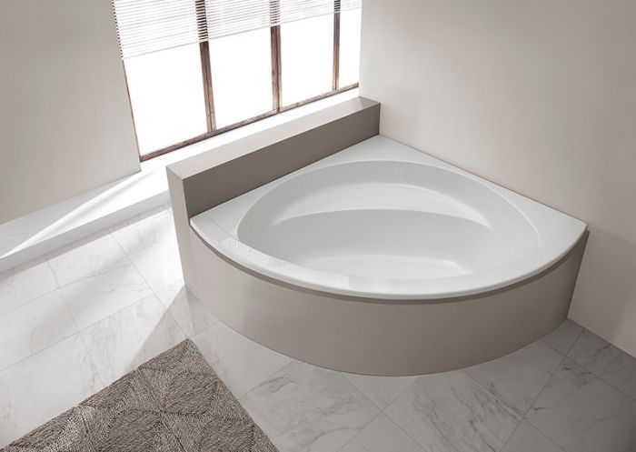 Wanna akrylowa symetryczny narożna SANPLAST Prestige WSzs/PR 140x140+STW 1400 1400 mm biała EW | 610070033001000