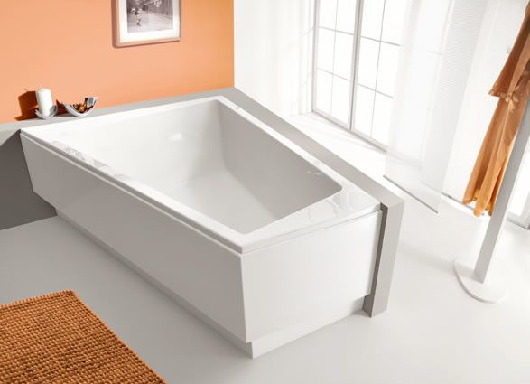 Space Line WTL/SPACE 140x180+SP wanna akrylowa trapezowy strona lewa narożna 1400 x 1800 mm biała EW z systemem mieszanym MXC4 z zestawem odpływowym ze stelażem SP