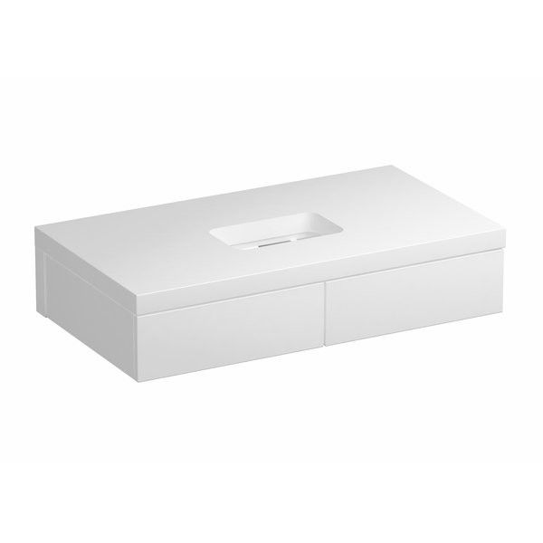 Szafka podumywalkowa wisząca MDF 1000 x 550 x 220 mm biała RAVAK Formy | X000001030