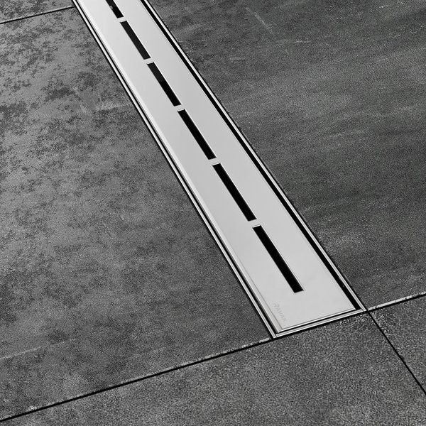 Odpływ liniowy RAVAK Runway ze stali nierdzewnej 1050 mm srebrny | X01392