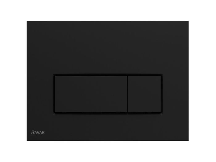 Przycisk WC RAVAK Uni Slim czarny 247 x 165 x 6  | X01744
