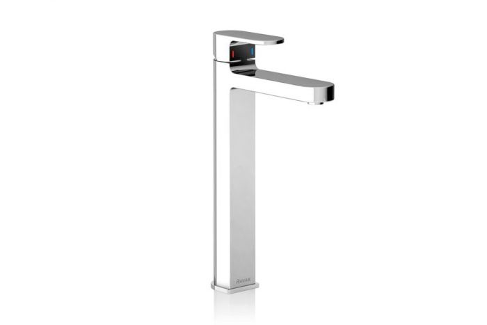 Bateria umywalkowa stojąca RAVAK Chrome CR 015.00 1-uchwytowa 1-otworowa mosiężna chrom | X070100