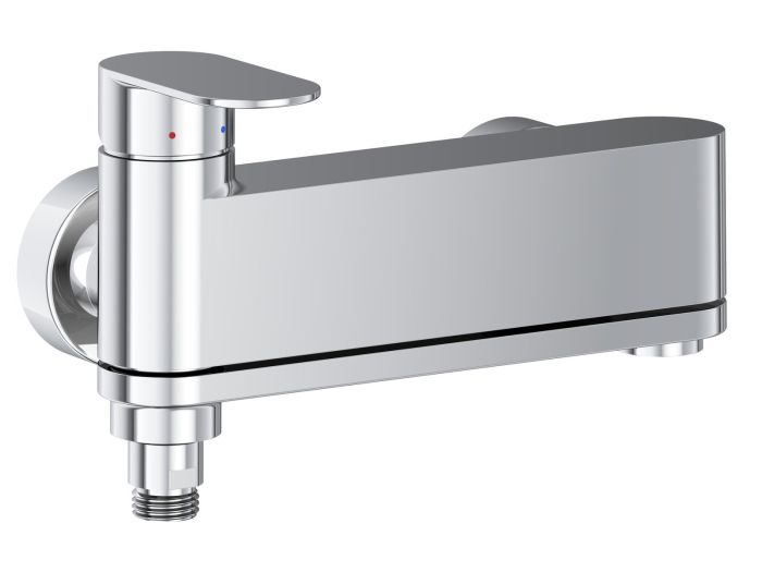 Bateria wannowa naścienna jednouchwytowa RAVAK Chrome II 022.00CR chrom  | X070451