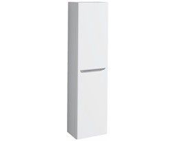 Szafka wisząca, boczna 400 x 250 x 1500 mm biała mat z drzwiami GEBERIT KD MyDay | Y824003000