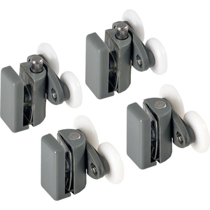 Zawieszka kabiny w komplecie: 2 x górne + 2 x dolne GEBERIT Geo 6 | YG60004XX
