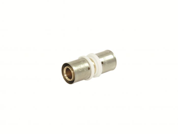 Złączka mosiądz równoprzelotowa zacisk typ U VPremium 32 mm