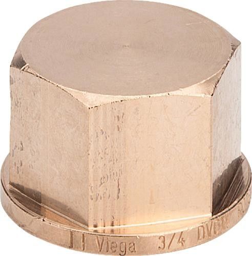 Zaślepka z brązu gwintowana z wielokątem GW 1/2" 3301