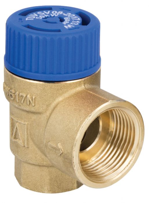 Zawór bezpieczeństwa do instalacji wody użytkowej AFRISO MSW Rp1/2" x Rp3/4" 6 bar  | 42421