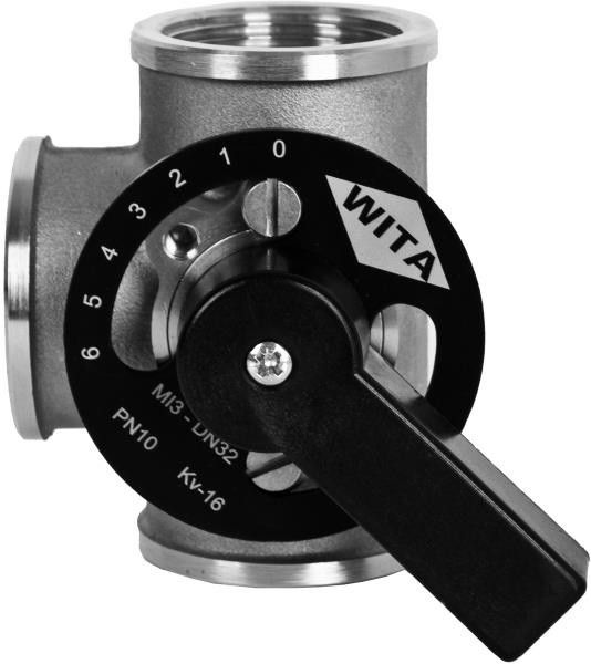 Mieszacz 3-drogowy Minimix 1 1/4" GW Kvs 1