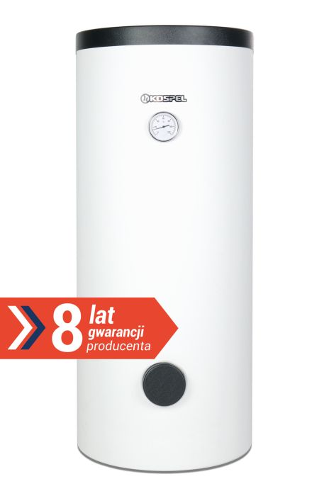 Wymiennik pionowy stojący 134l KOSPEL SW-140 Termo Max z wężownicą spiralną  | SW140PL
