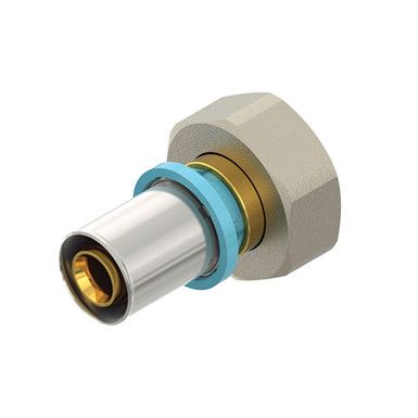 Złączka LBP zaprasowana SKALAR z półśrubunkiem 16 mm x 3/4" GW