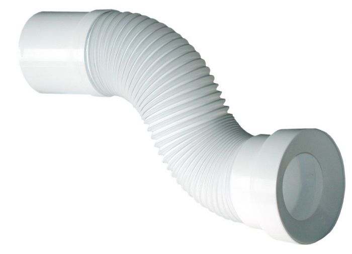 Złącze rozciągane uniwersalne PREVEX do WC d110 x L=360-540 mm białe | 3W402301PL / B405