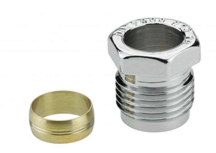 Złączka zaciskowa do zaworów VHX, RA-URX, RLV-X DANFOSS 1/2" GZ  | 013G4195