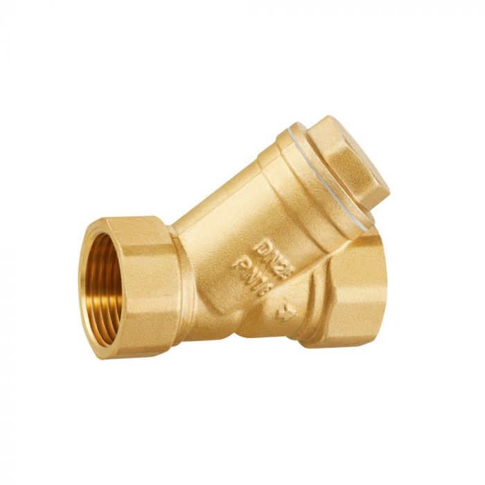 Filtr do wody osadnikowy skośny mosiężny GW 3/4"