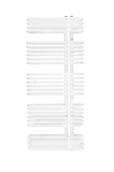 Grzejnik łazienkowy Astro AST-50/120 894 W 1198x 500 x 170 mm C18 aluminium przyłącze dolne D50 środkowe | AST50120C18