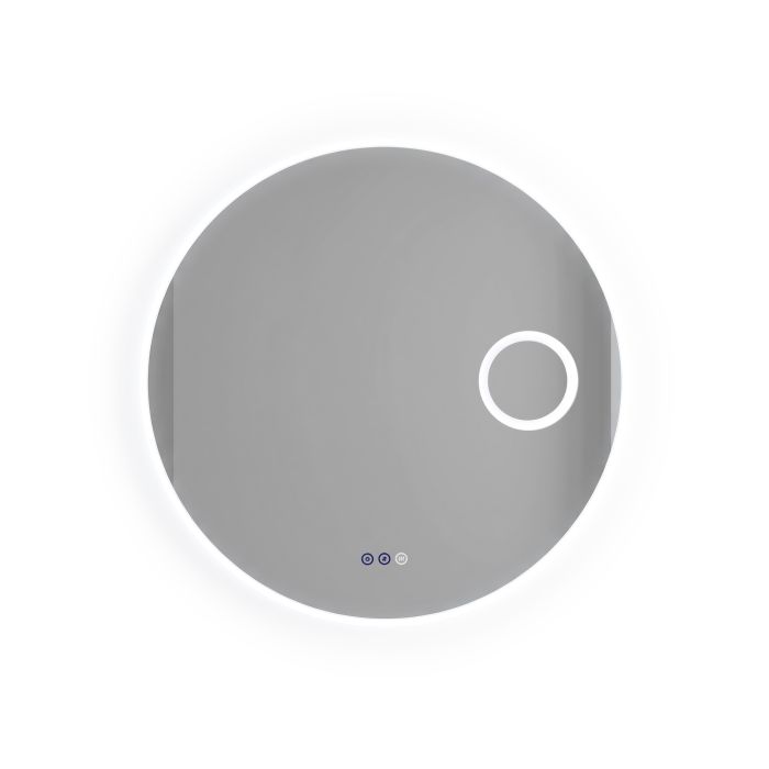 Lustro 800 x 800 mm DOMINO VITALLE Avena | LUS002SANAV8