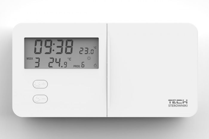 Regulator pokojowy bezprzewodowy dwustanowy TECH T-9.2  | WG110796